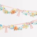 Flower & Bow Party Garland