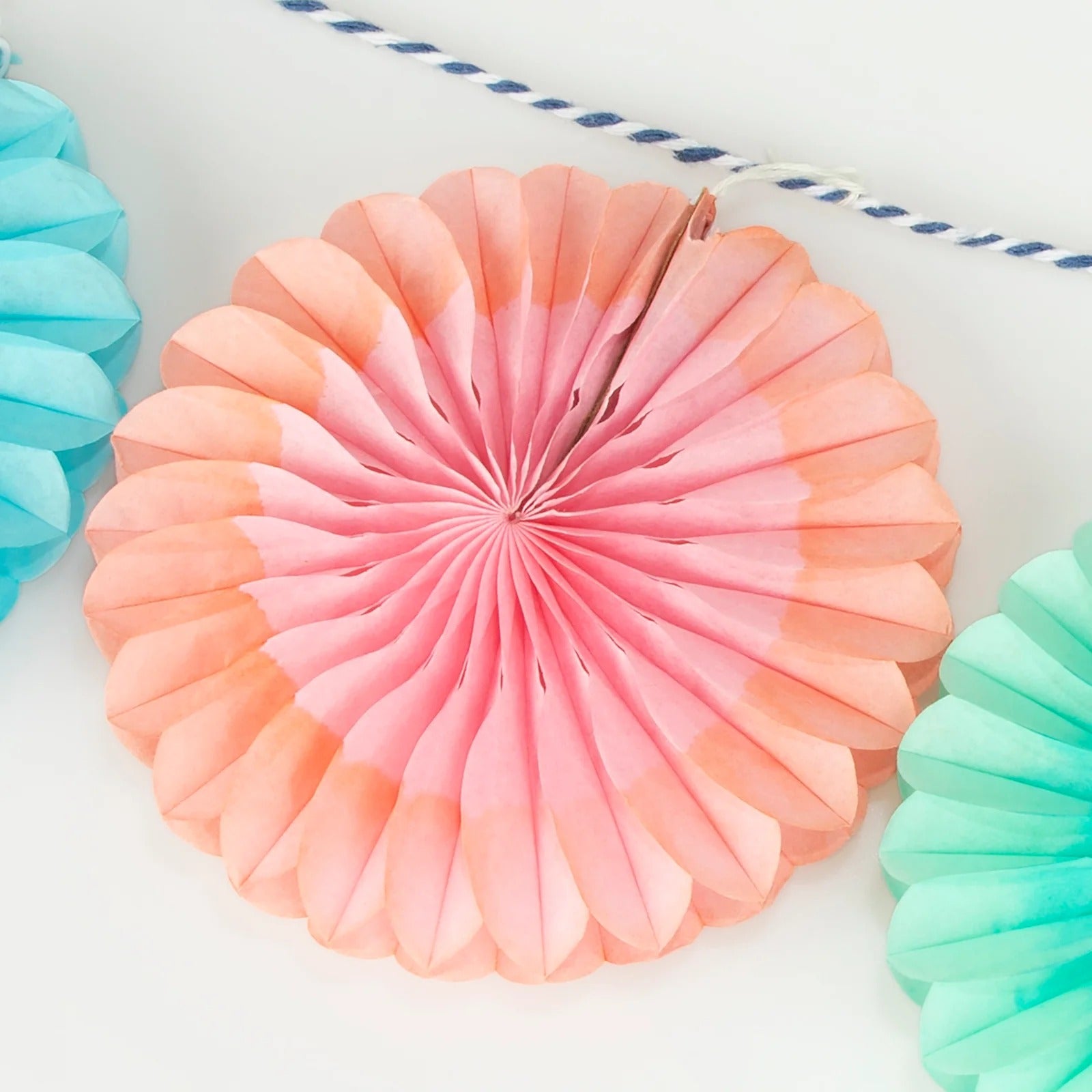 Mini Fan Paper Party Garland