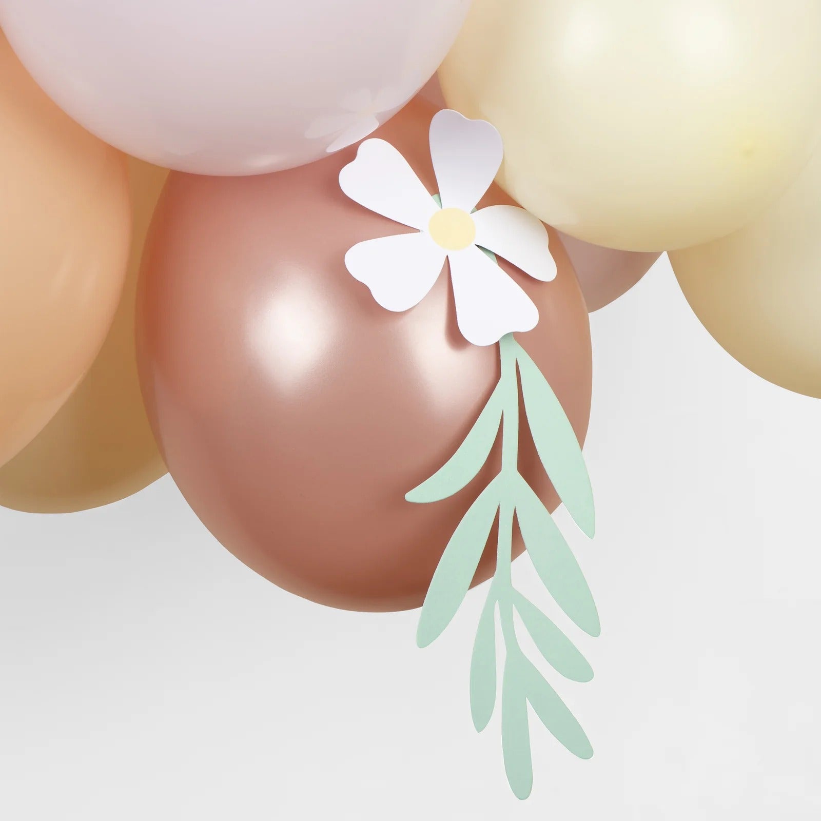 Pastel Daisy Balloon Garland