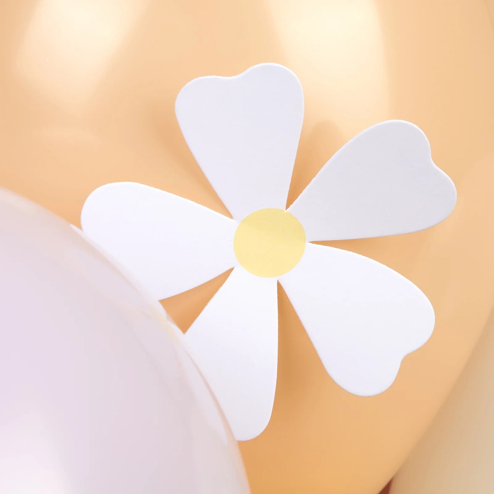 Pastel Daisy Balloon Garland