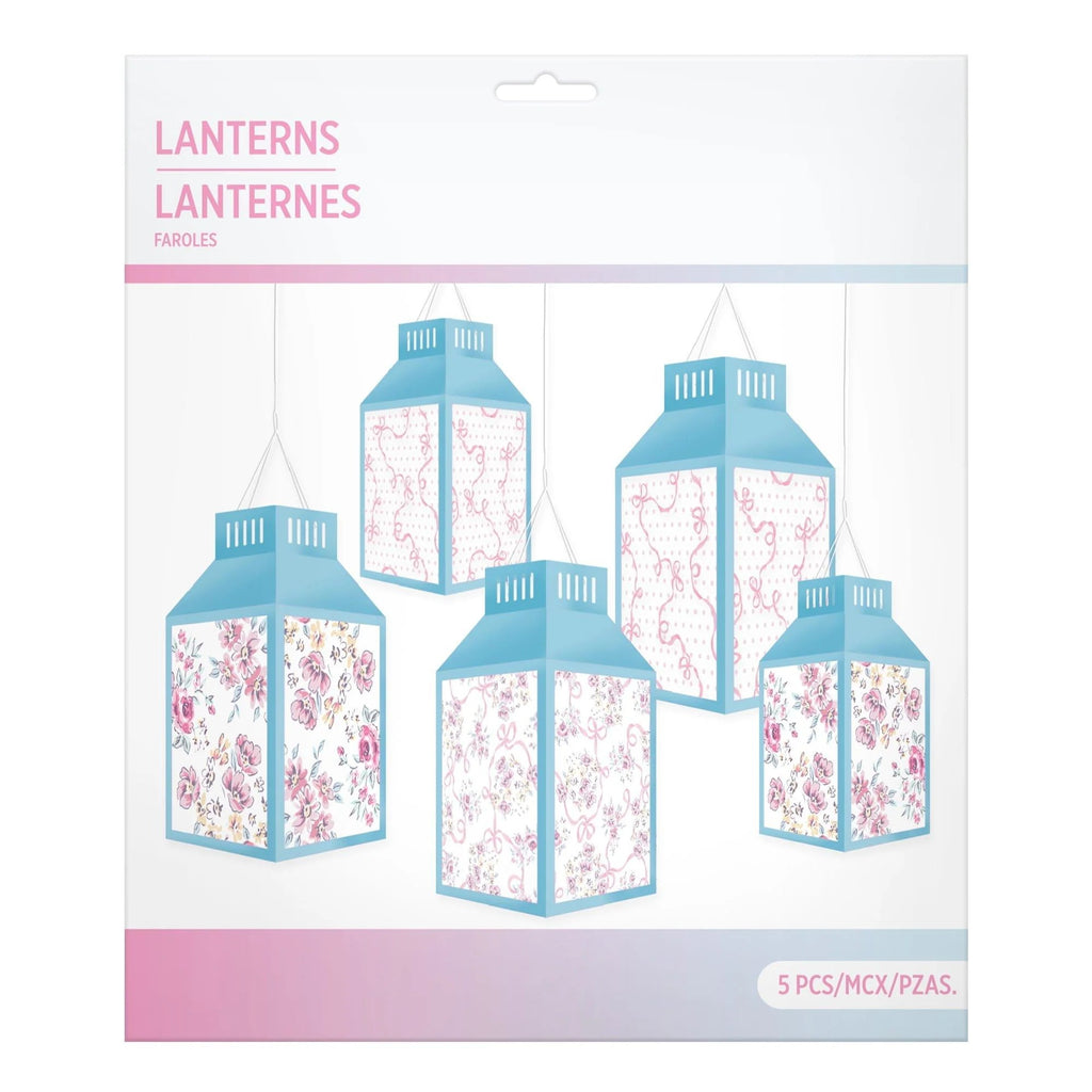 Ribbon and Rose Hanging Lantern Kit