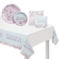 Ribbon and Rose Party Kit for 8 Guests